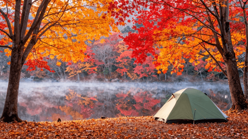 秋キャンプの準備と注意点｜紅葉・夜の気温・火気・クマ情報