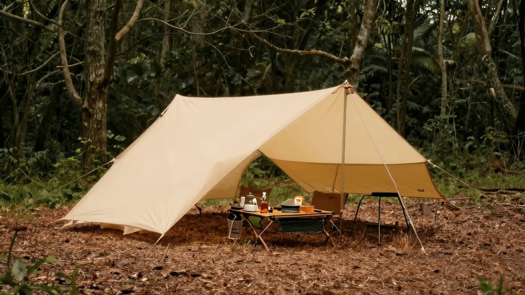 お金をかけないキャンプ術|無料スポット・代用品活用法