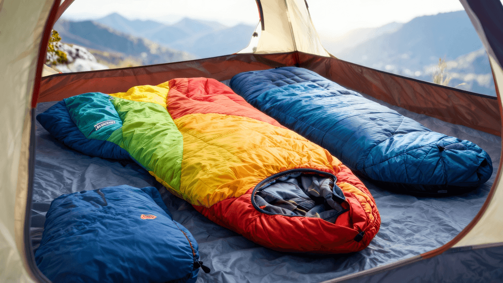 寝袋(シュラフ)の選び方|季節別・形状別ガイド